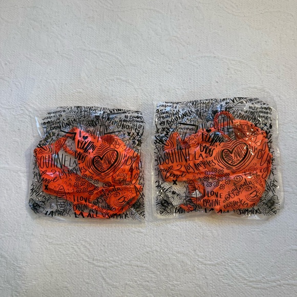 Boutine LA Orange Bikini Set NWT size M Beach Resort Vacation Wear - Picture 8 of 10